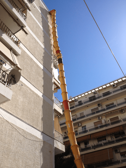 Ενοικιάσεις χωνιών κάδων μπαζών Παπαδάκης Θεόδωρος στο Περιστέρι