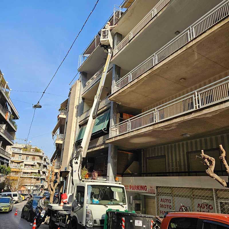 Καλαθοφόρα Οχήματα - Ενοικίαση μόνα τους ή με Χειριστή