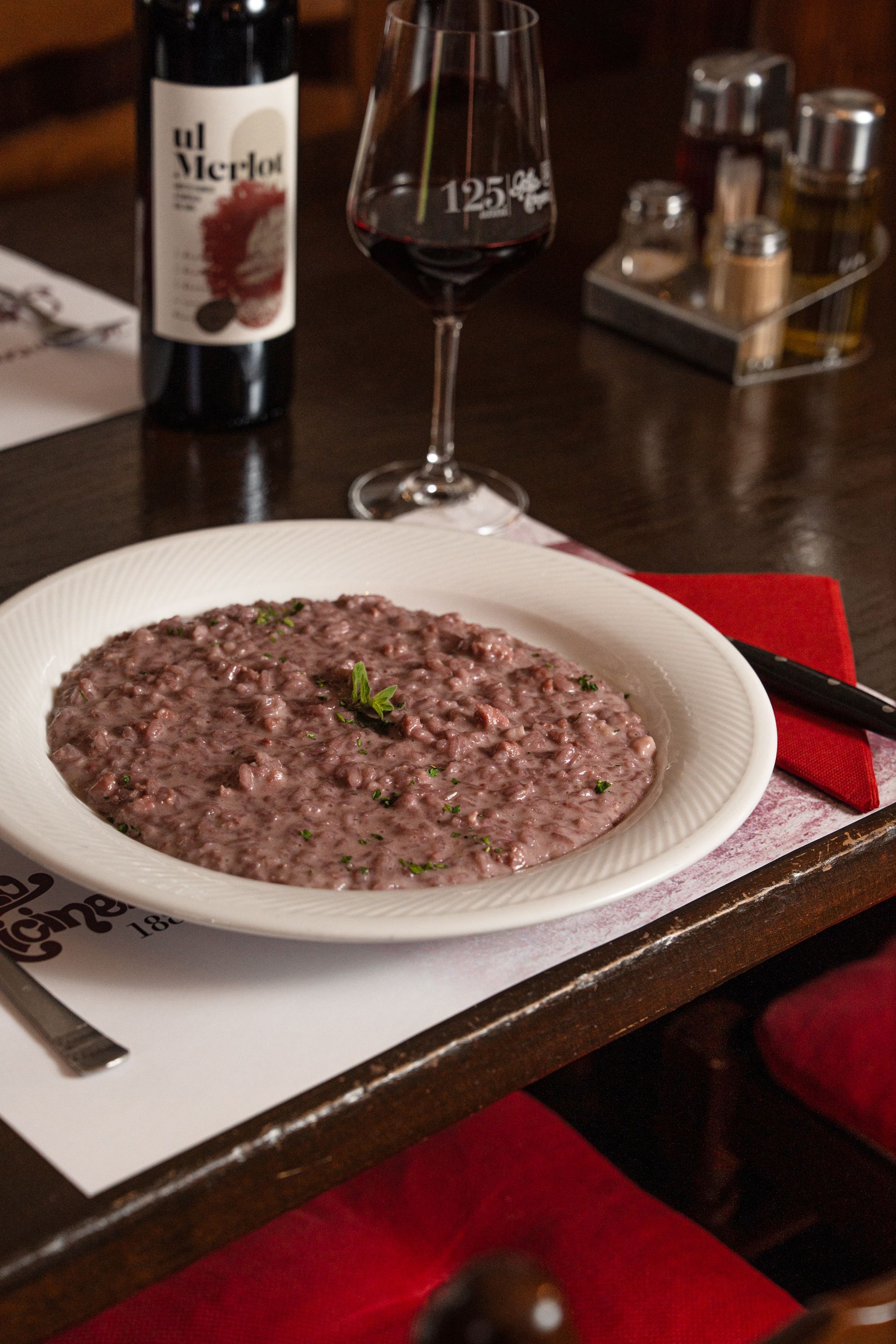 Polenta in tecia - Grotto Ticinese Lugano - Cureglia