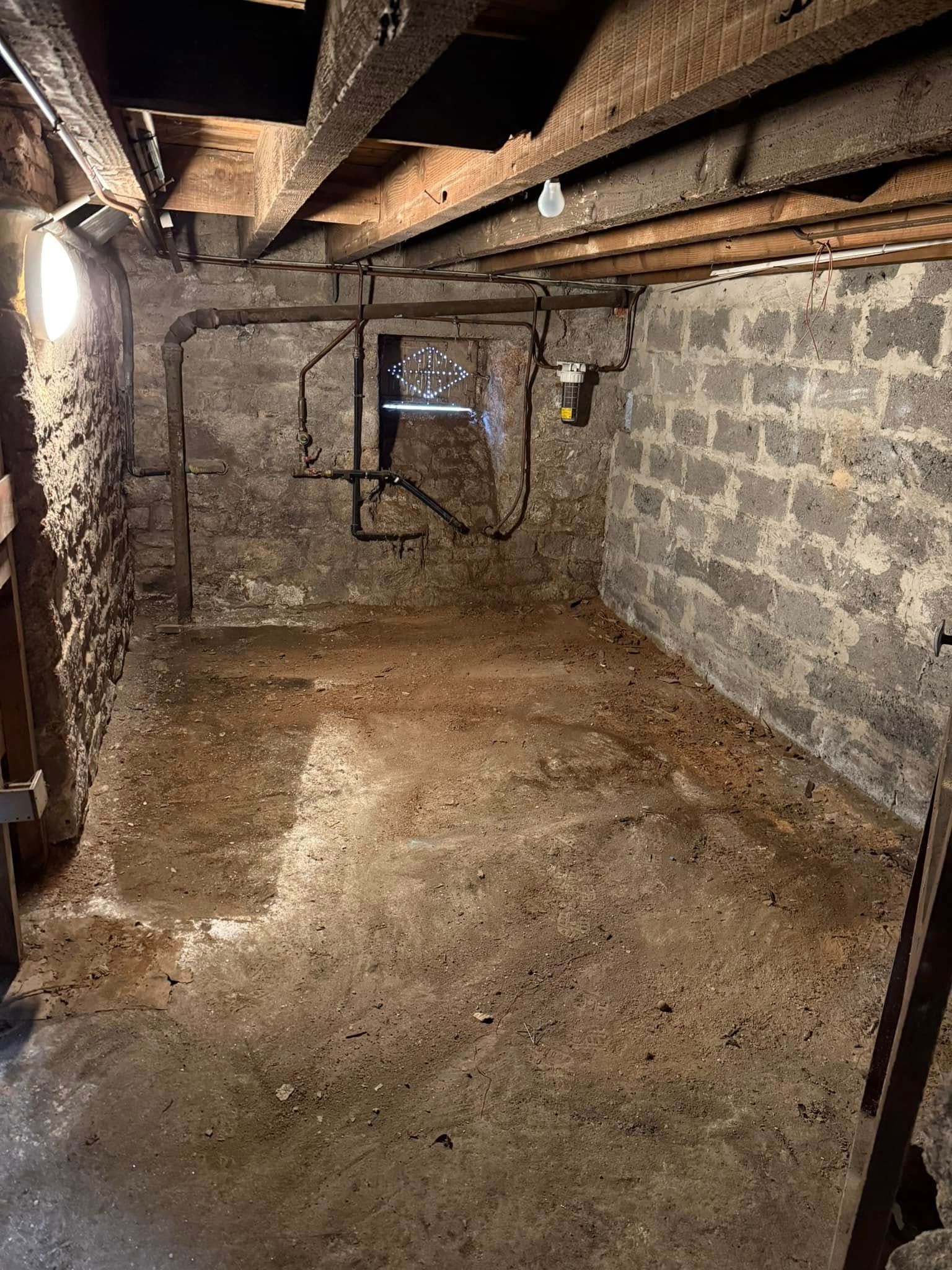 Garage après débarras.