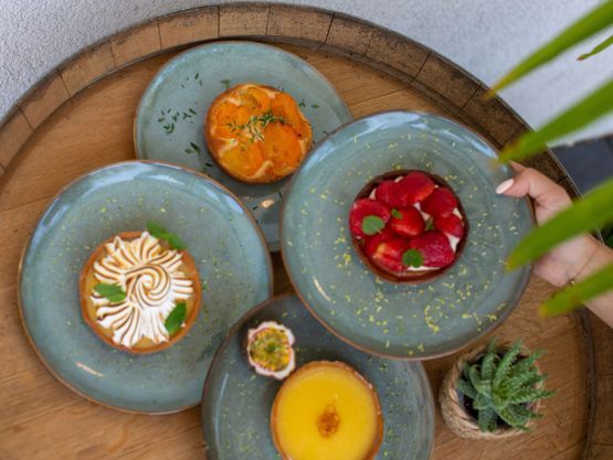 Restauration, salades, crocs et bagels au Petit-Lancy - Café Simeoni Fleurs