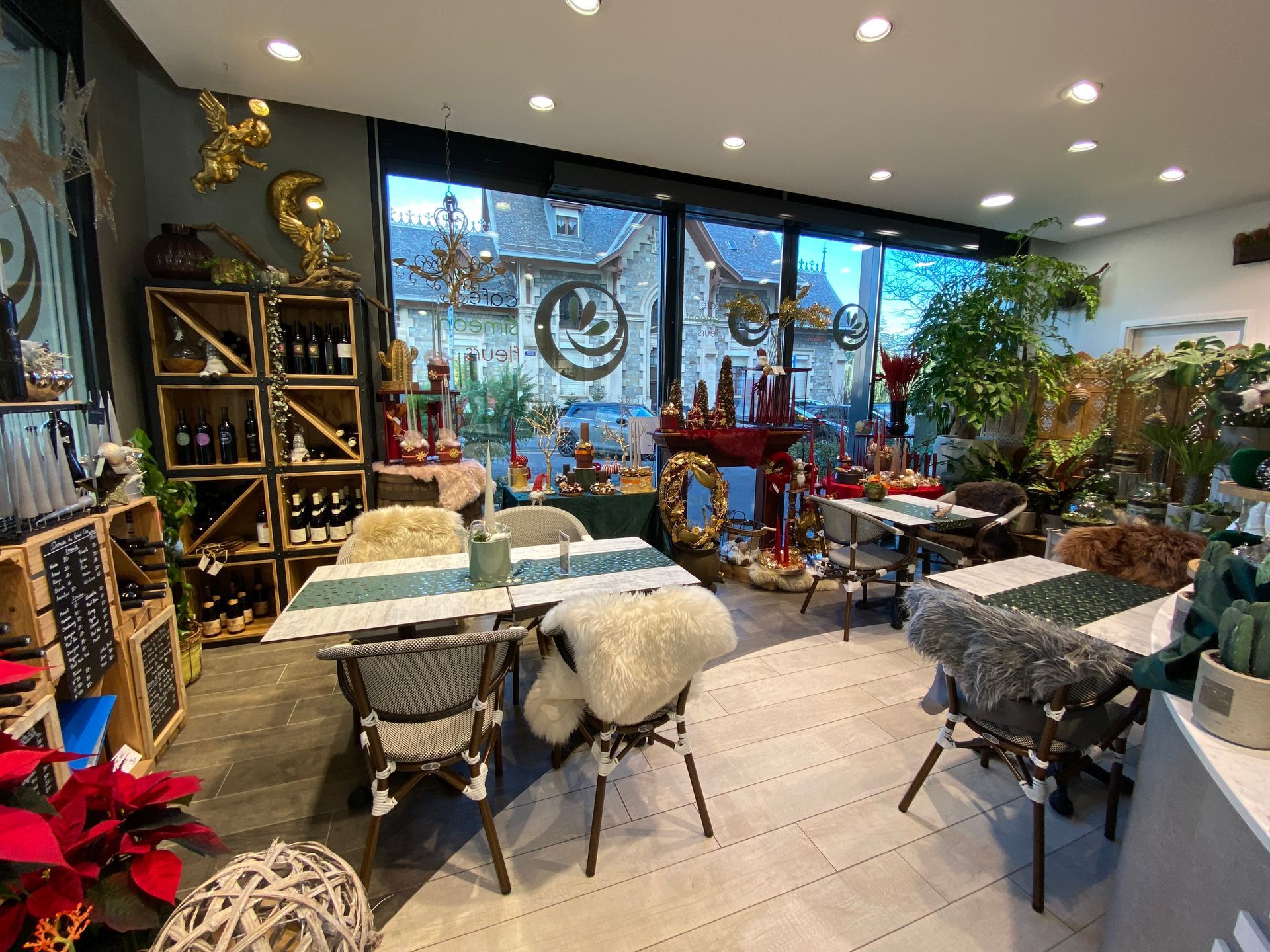 Café et fleuriste au Petit-Lancy - Café Simeoni Fleurs