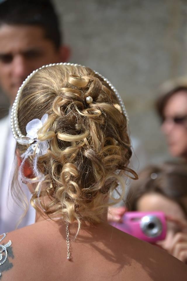 Image Coiffure près de Bernay pour une coiffure de mariée