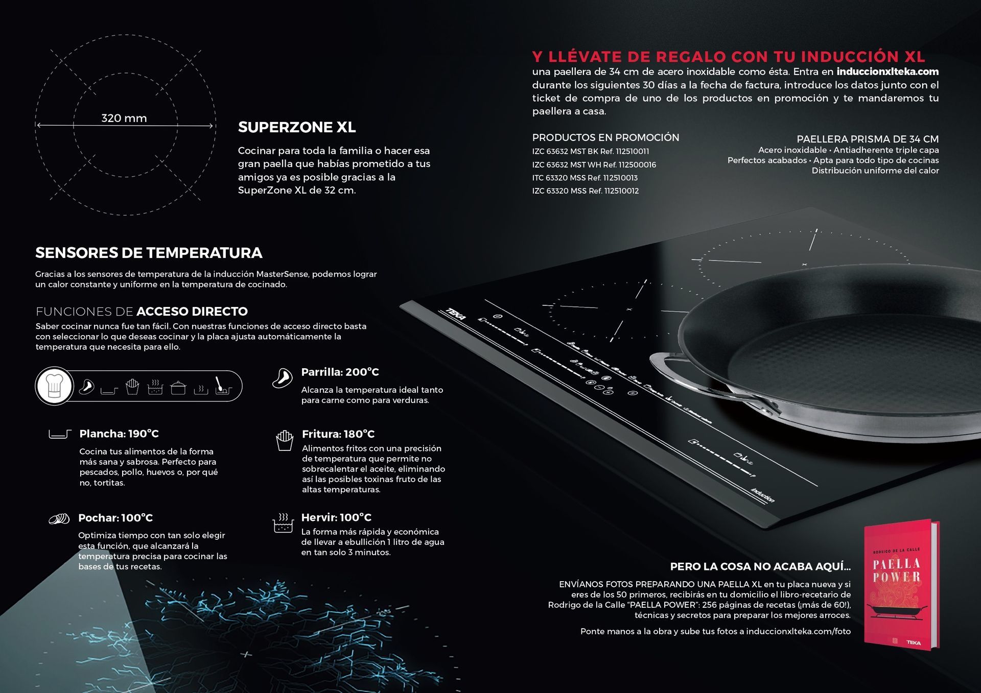 Una estufa negra con una sartén encima