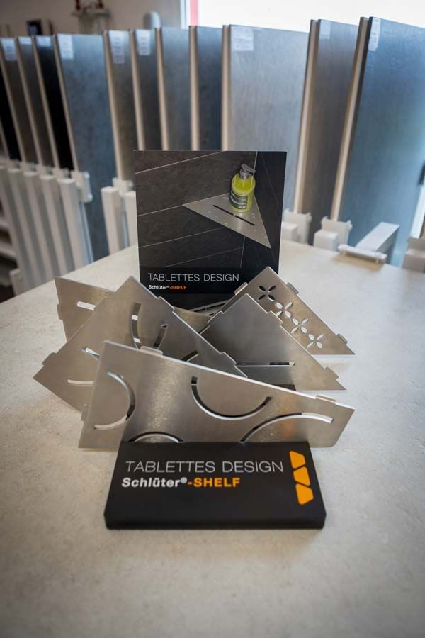 Porte shampoing en équerre