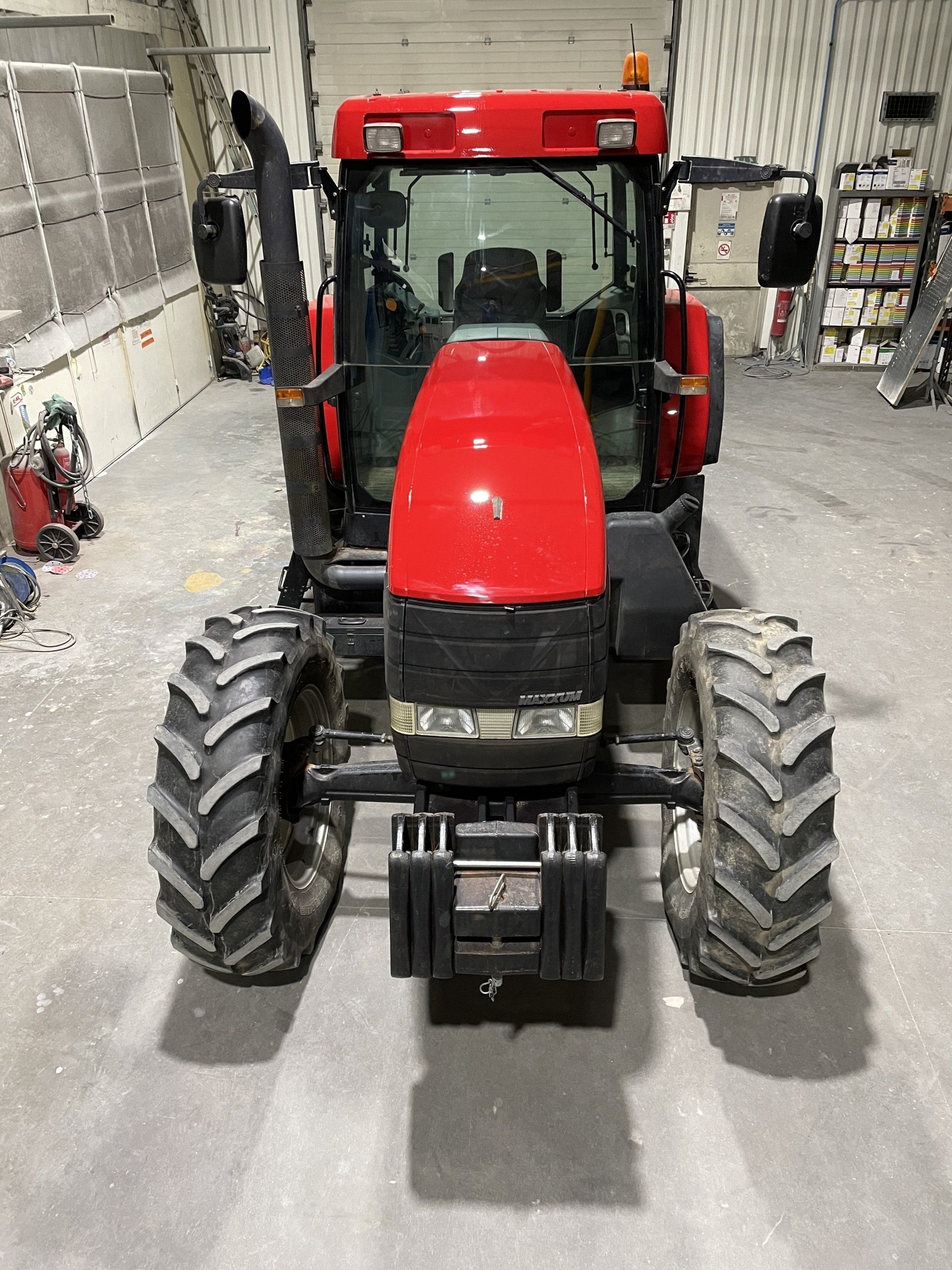 Peinture de tracteur