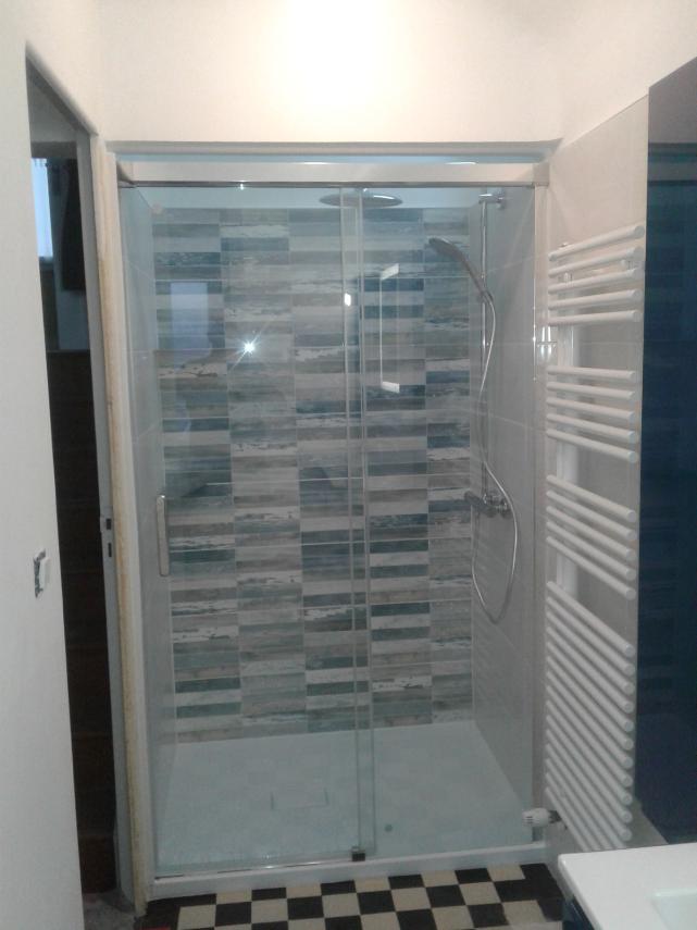 Douche à l'italienne