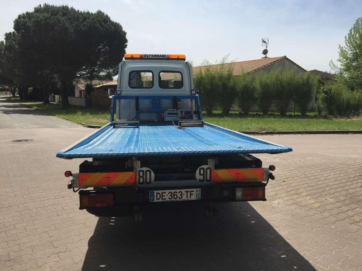 Charger ou décharger n'importe quels véhicules dans un conteneur