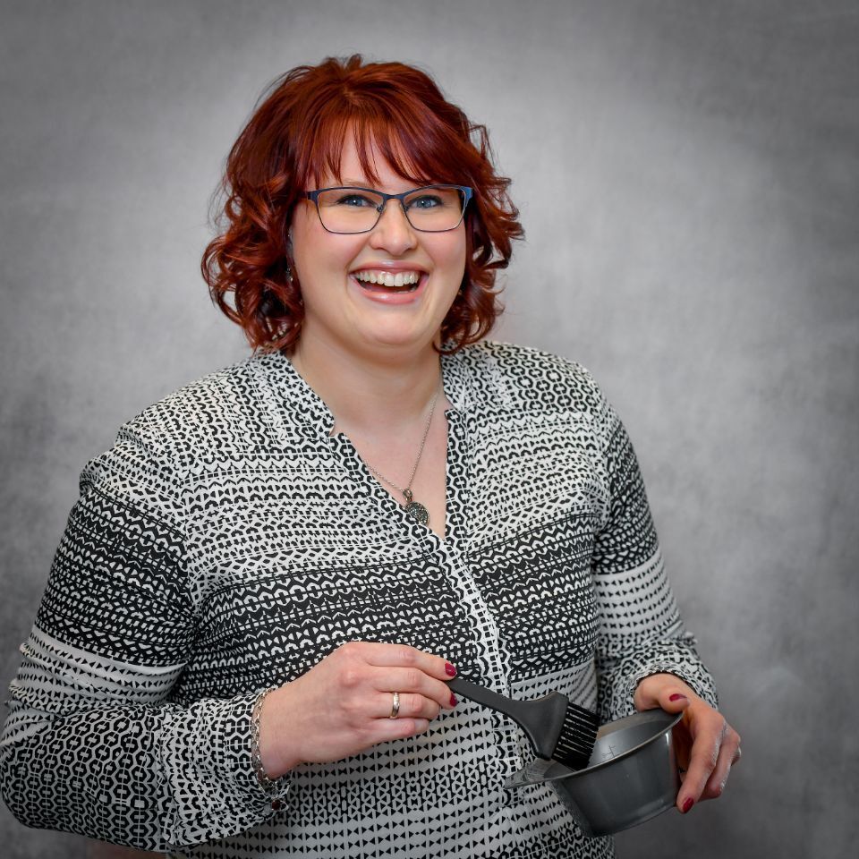 Friseurin von Hair Clip