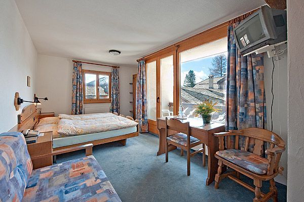 Doppelzimmer mit Balkon Silsersee - Hotel Chesa Grischa in Sils-Baselgia
