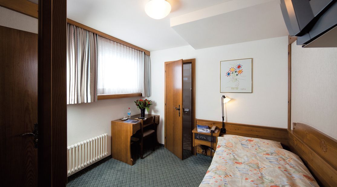 Einzelzimmer Tscheppa - Hotel Chesa Grischa in Sils-Baselgia