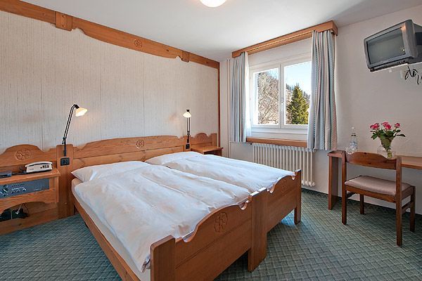 Standard Doppelzimmer Baselgia - Hotel Chesa Grischa in Sils-Baselgia