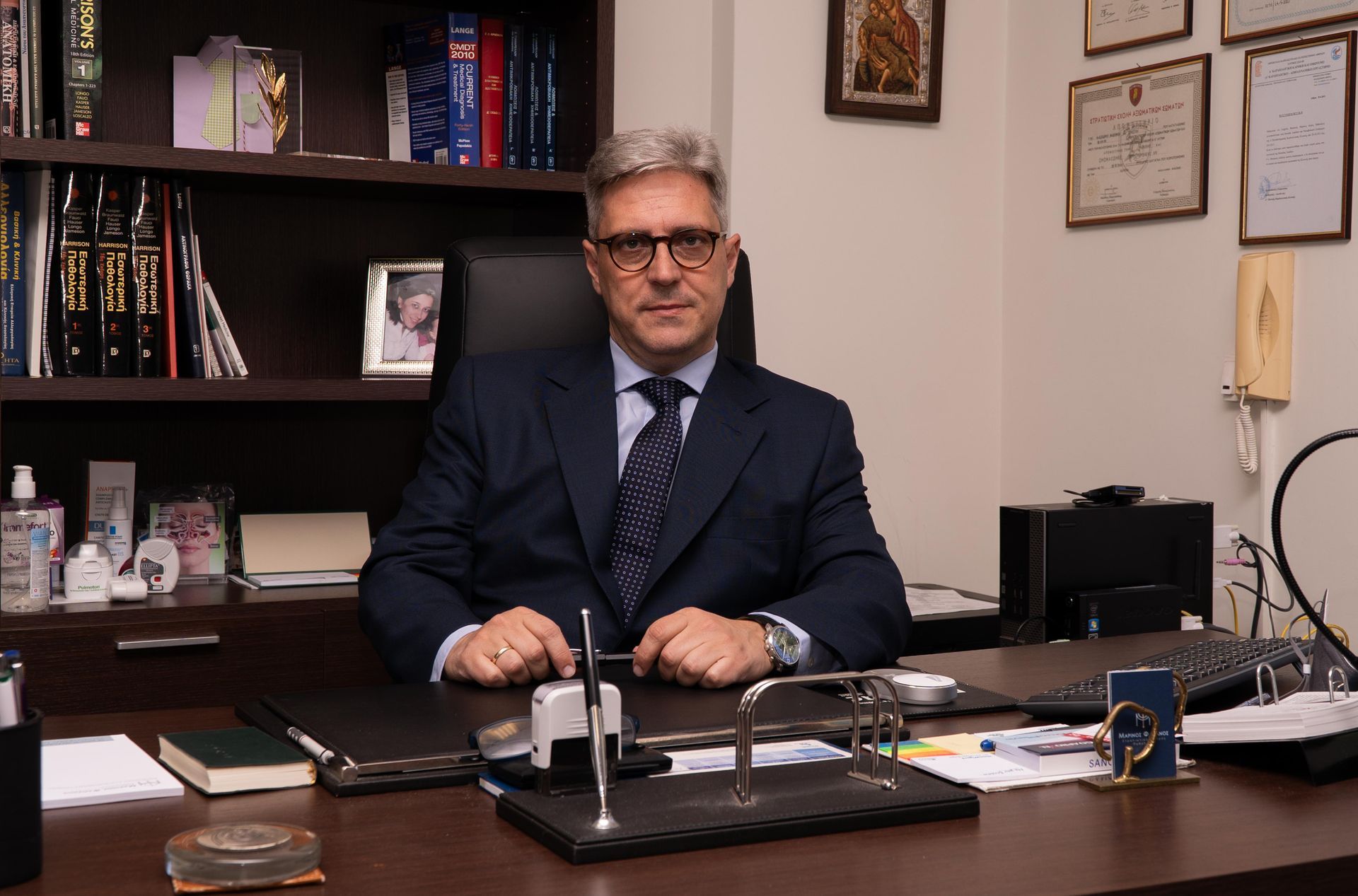 Μαρίνος Φασιανός Στρατιωτικός Ιατρός Παθολόγος