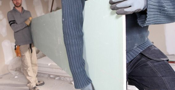 La placa de yeso laminado Knauf