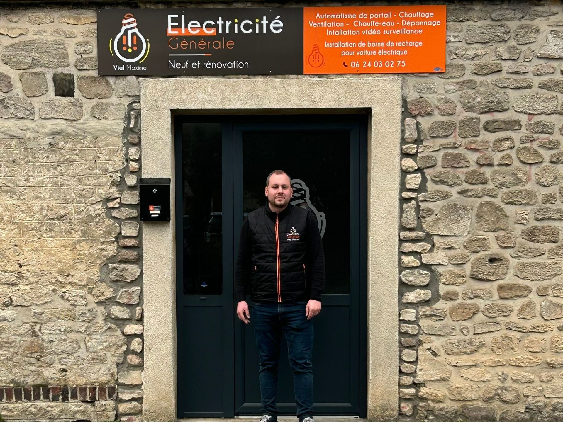 Maxime Viel sous son enseigne