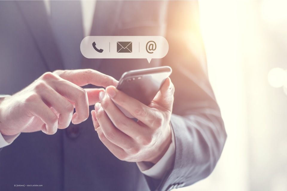 Symbolbild für Kontaktaufnahme