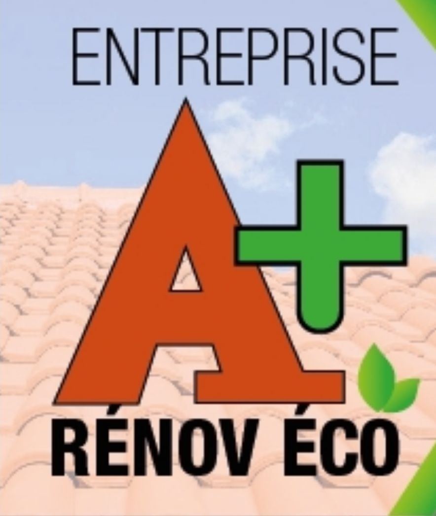 logo A+Renov Eco rouge et vert