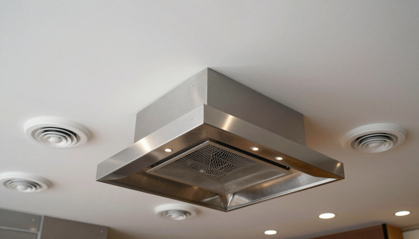 Un calentador de agua negro y plateado se encuentra en un rincón de una habitación.