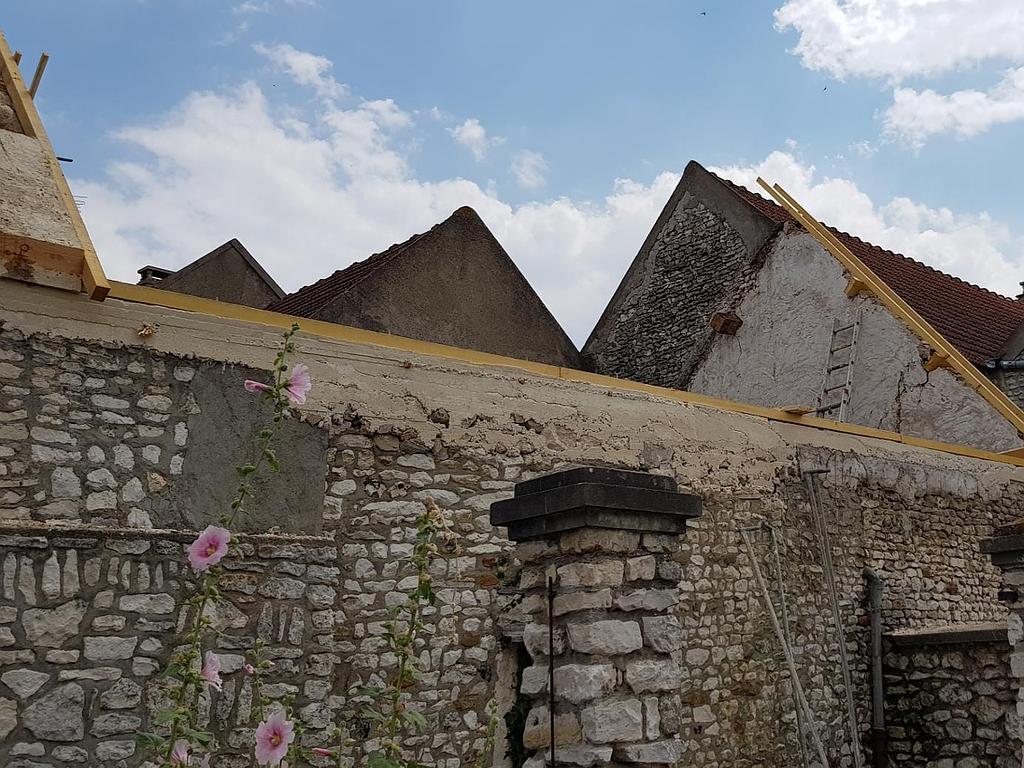 Structure charpente installée