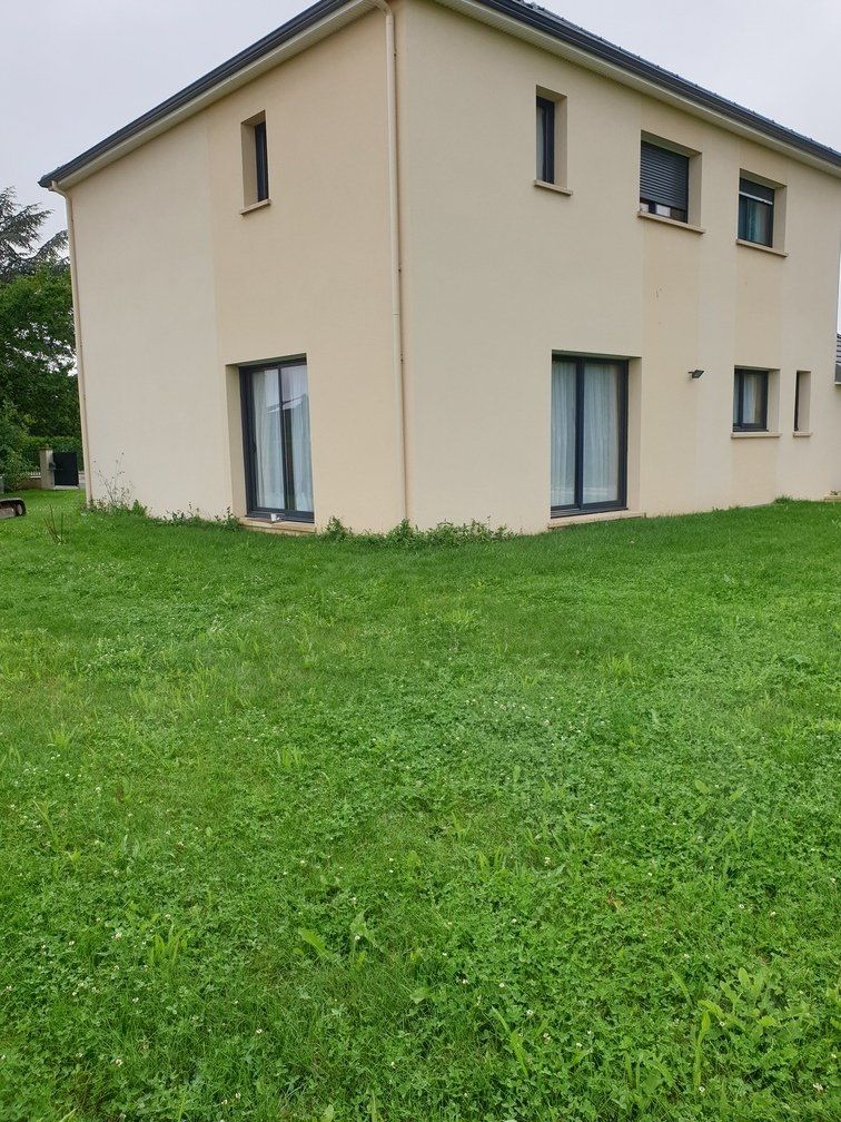 Maison avant terrassement