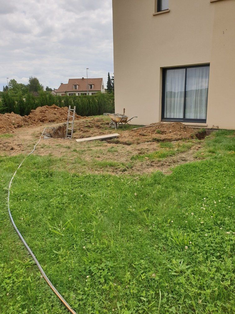Début des travaux de terrassement 2