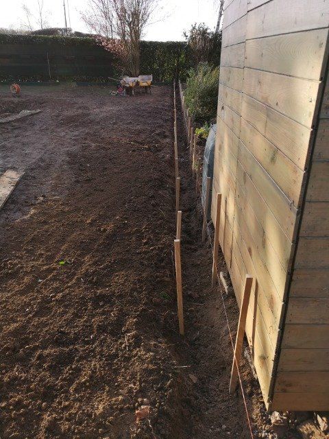 Début création muret