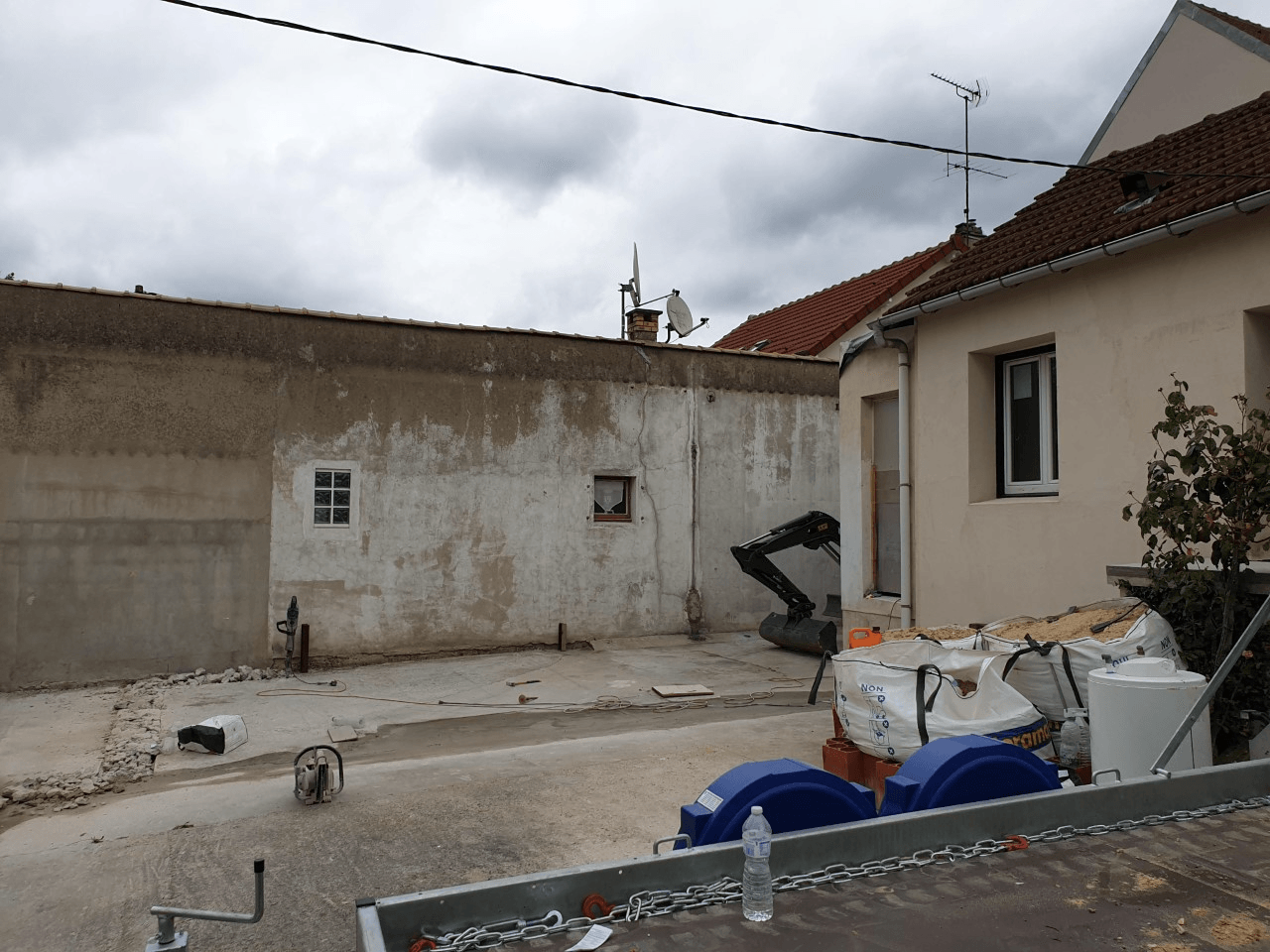 Travaux agrandissement 2