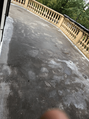 Pose d'étanchéité sur terrasse