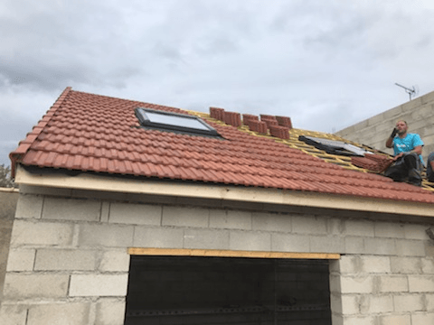 Agrandissement garage terminé