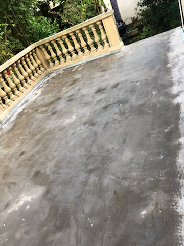 Pose d'étanchéité sur terrasse 2