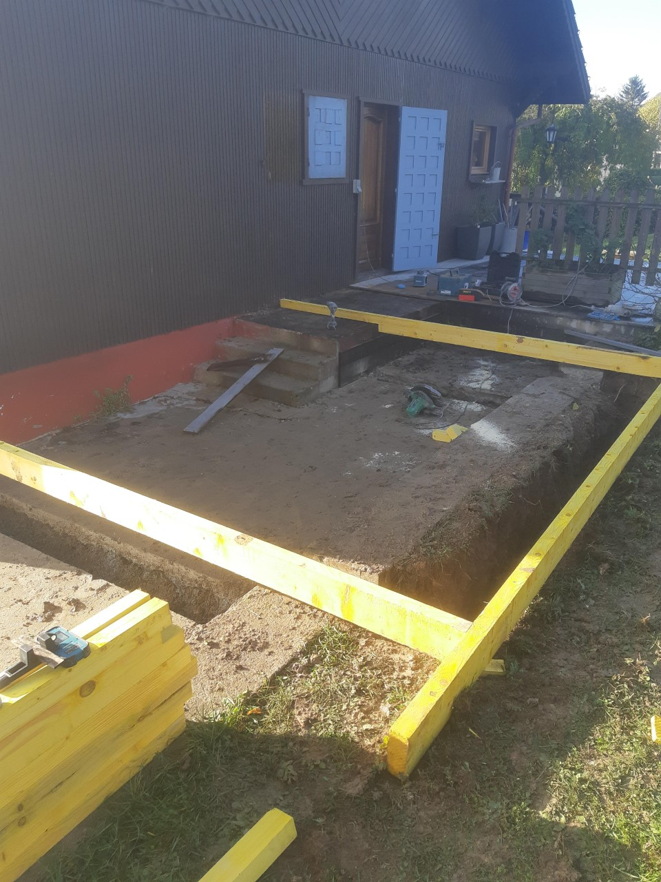 Préparation terrasse isolée 2