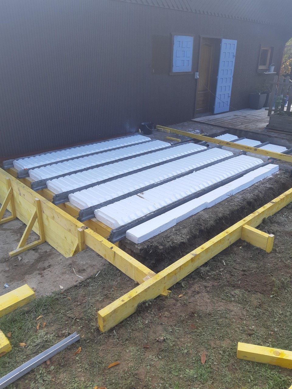 Isolant posée sous terrasse