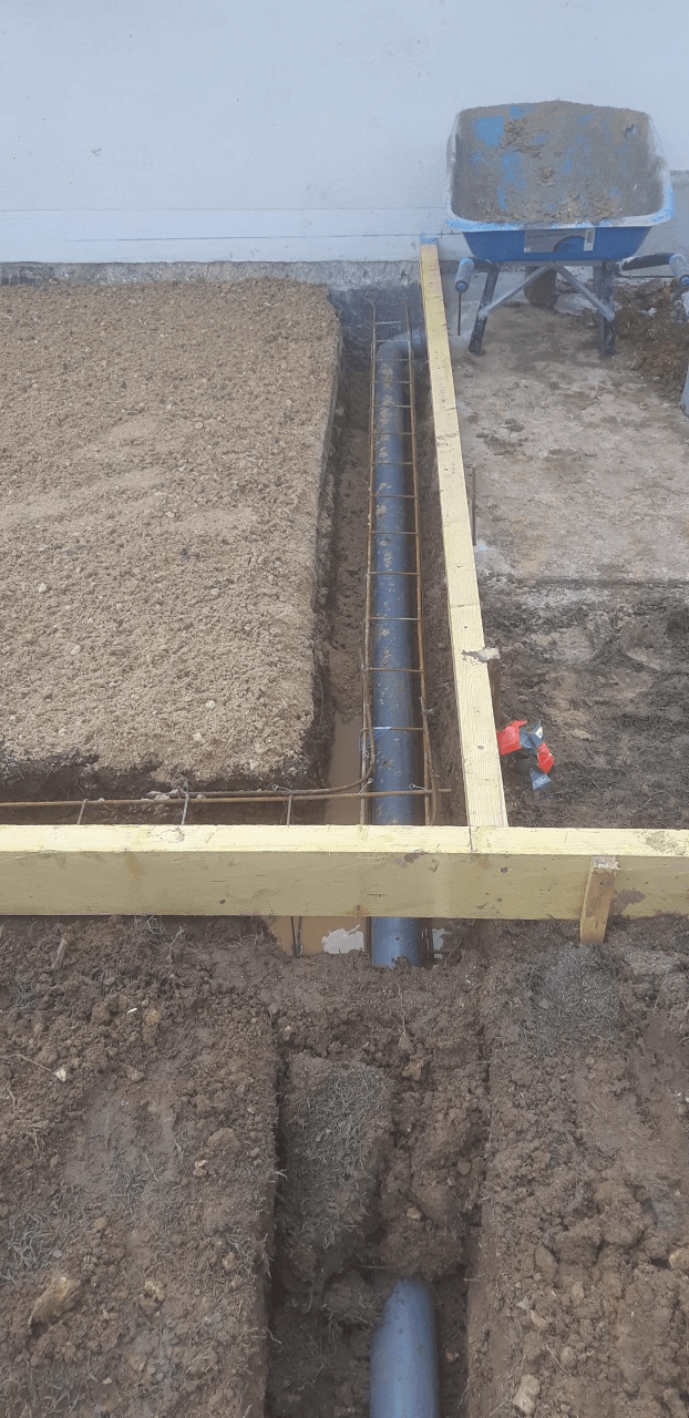 Création bordure de terrasse