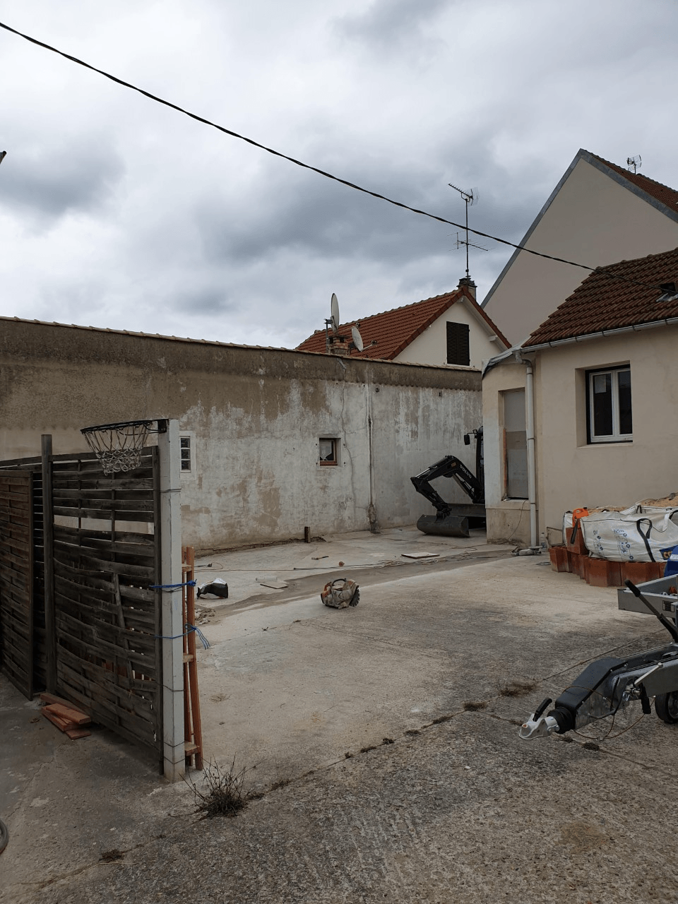 Travaux agrandissement 3