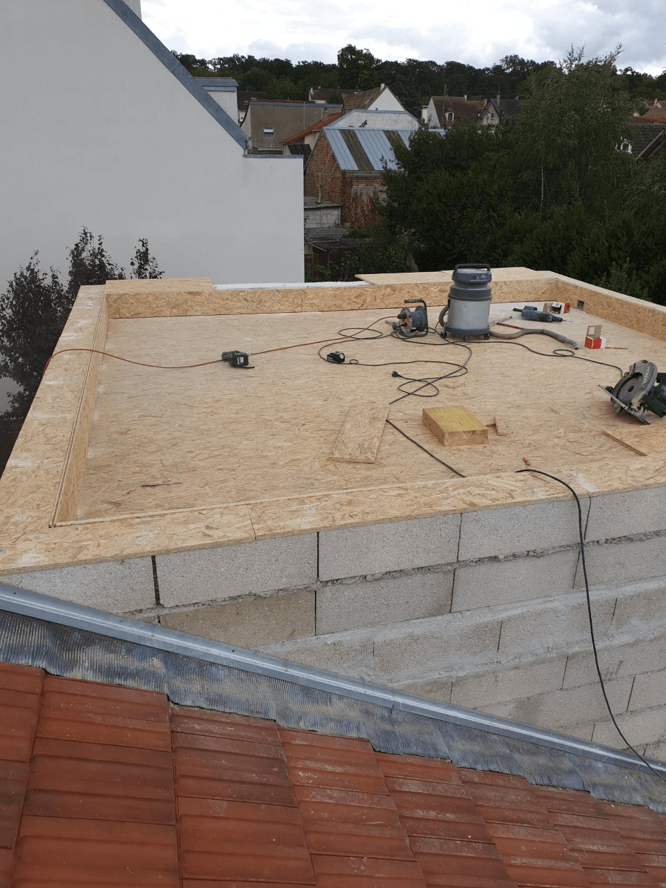 Toiture sans EPDM