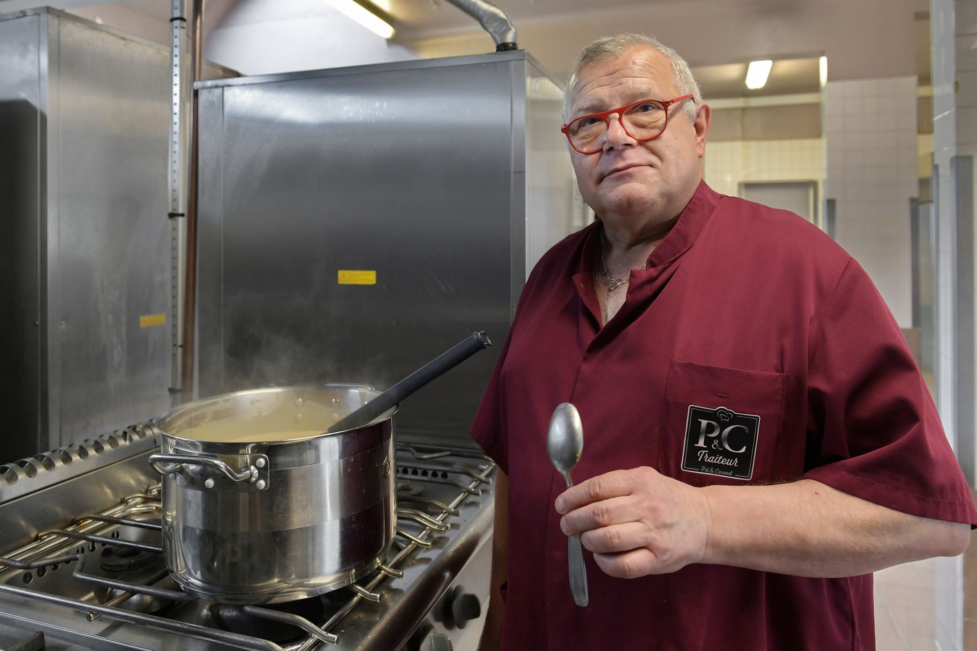Chef à domicile en cuisine