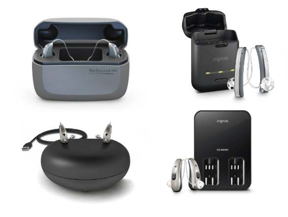 Hörsysteme mit Akku