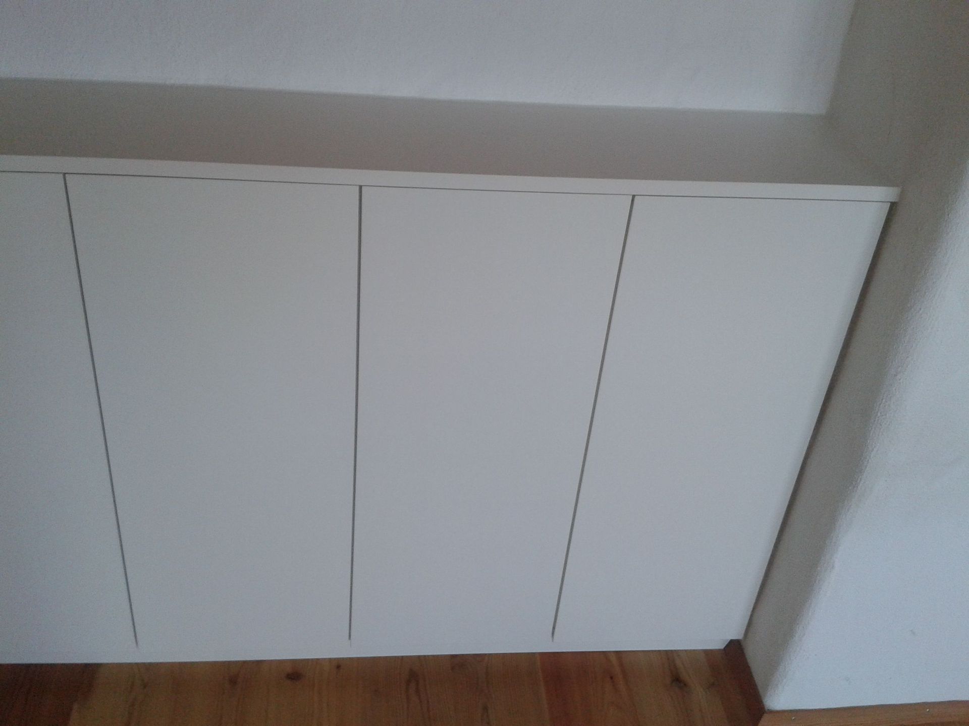 Einbauschränke in Weiß