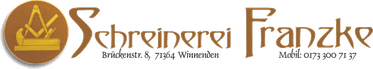 Schreinermeister Franzke-Logo