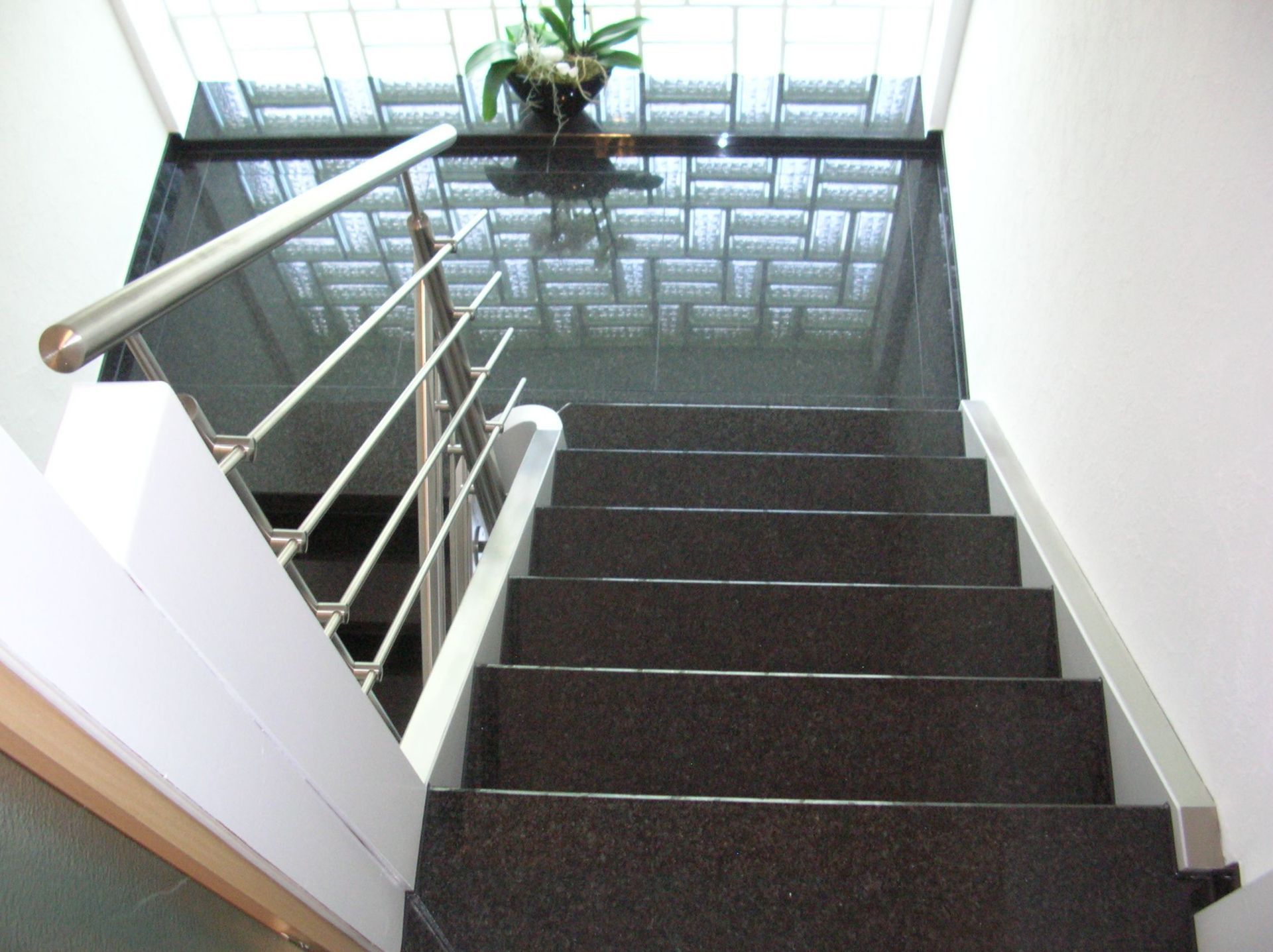 renoviertes Treppenhaus