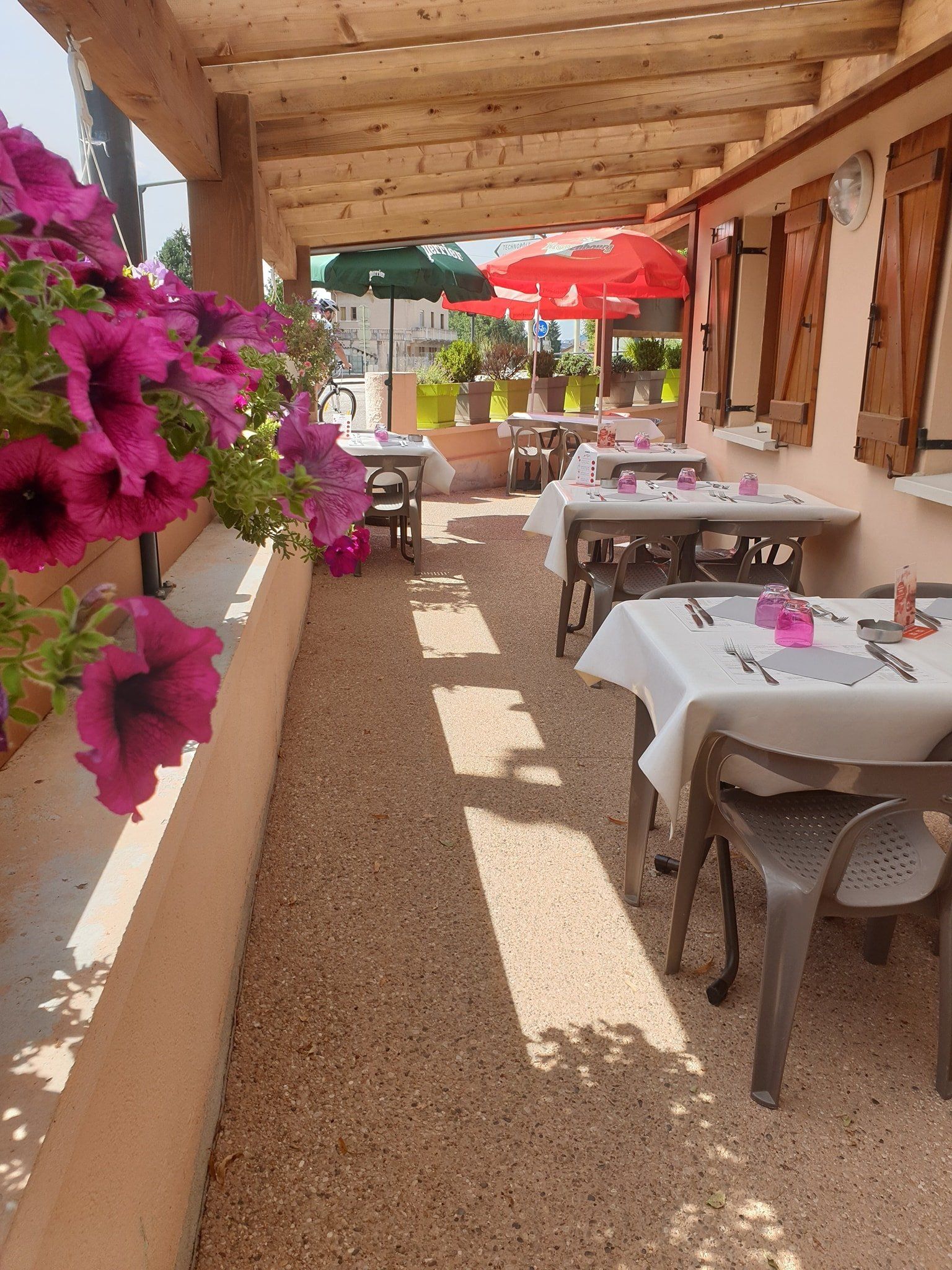 Terrasse extérieure