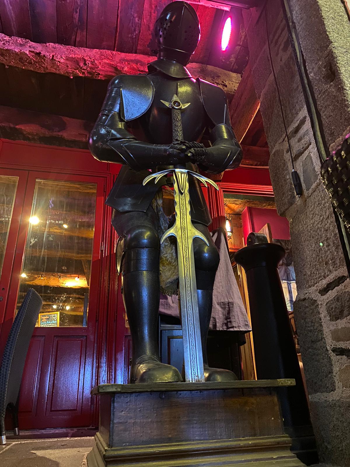 L'univers médiéval du restaurant