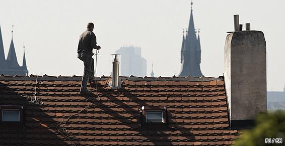 Un travail effectué la plupart du temps par le toit