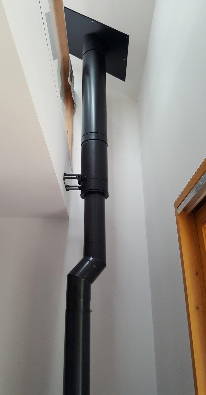 Conduit isolée laqué Ral 9005 Noir