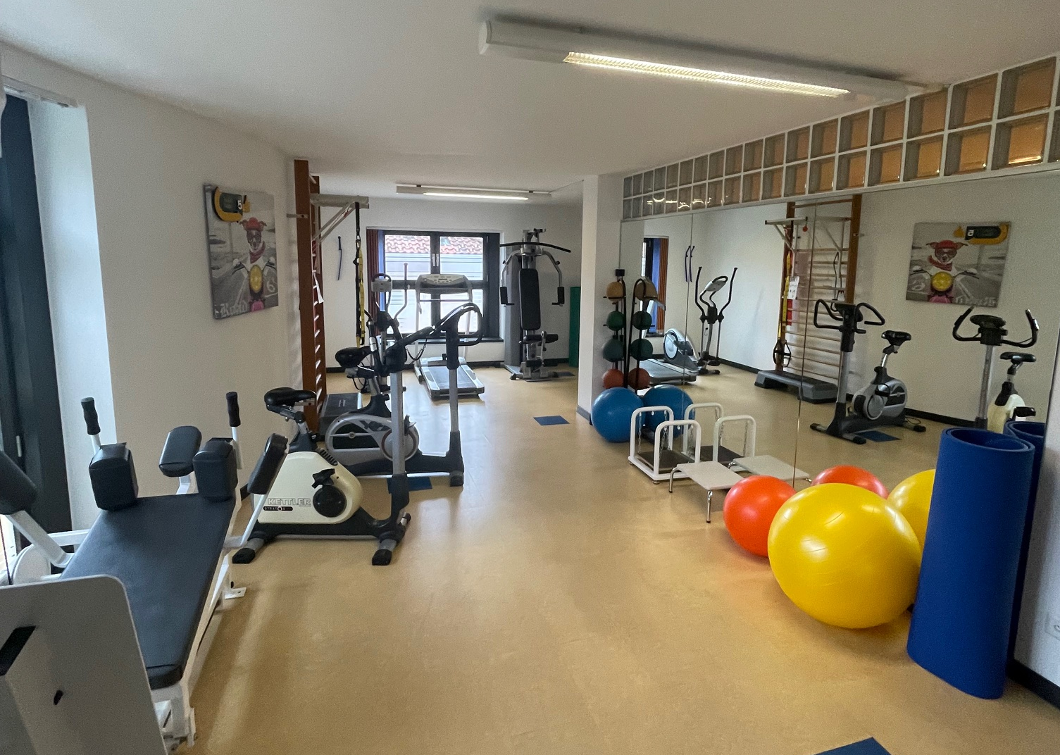 Sala attrezzi - Fisioterapia Tesserete di P. Hermans