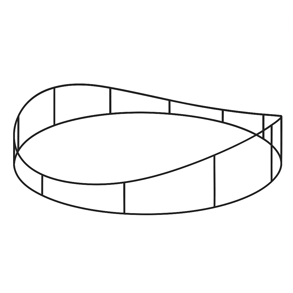 Un icono en blanco y negro de un plano de una casa.