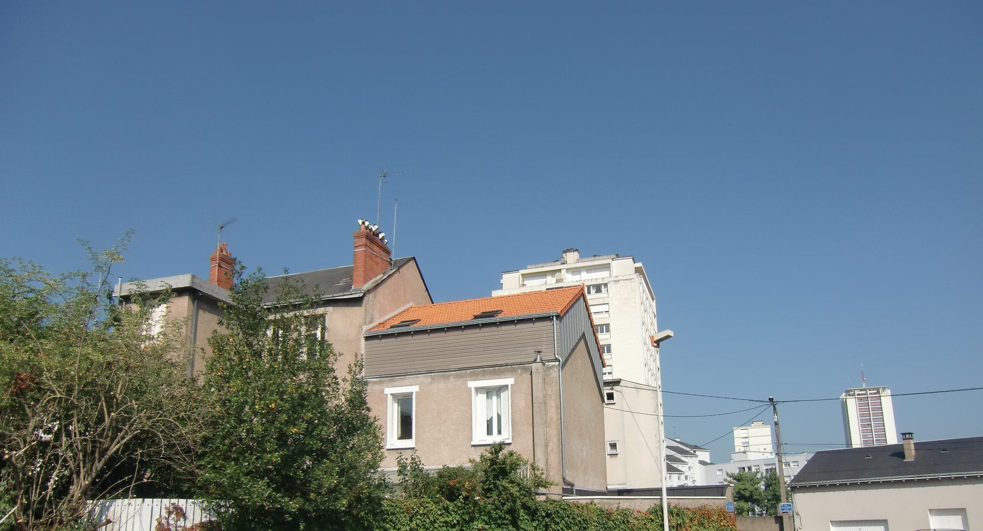 Surélévation d'une maison de ville