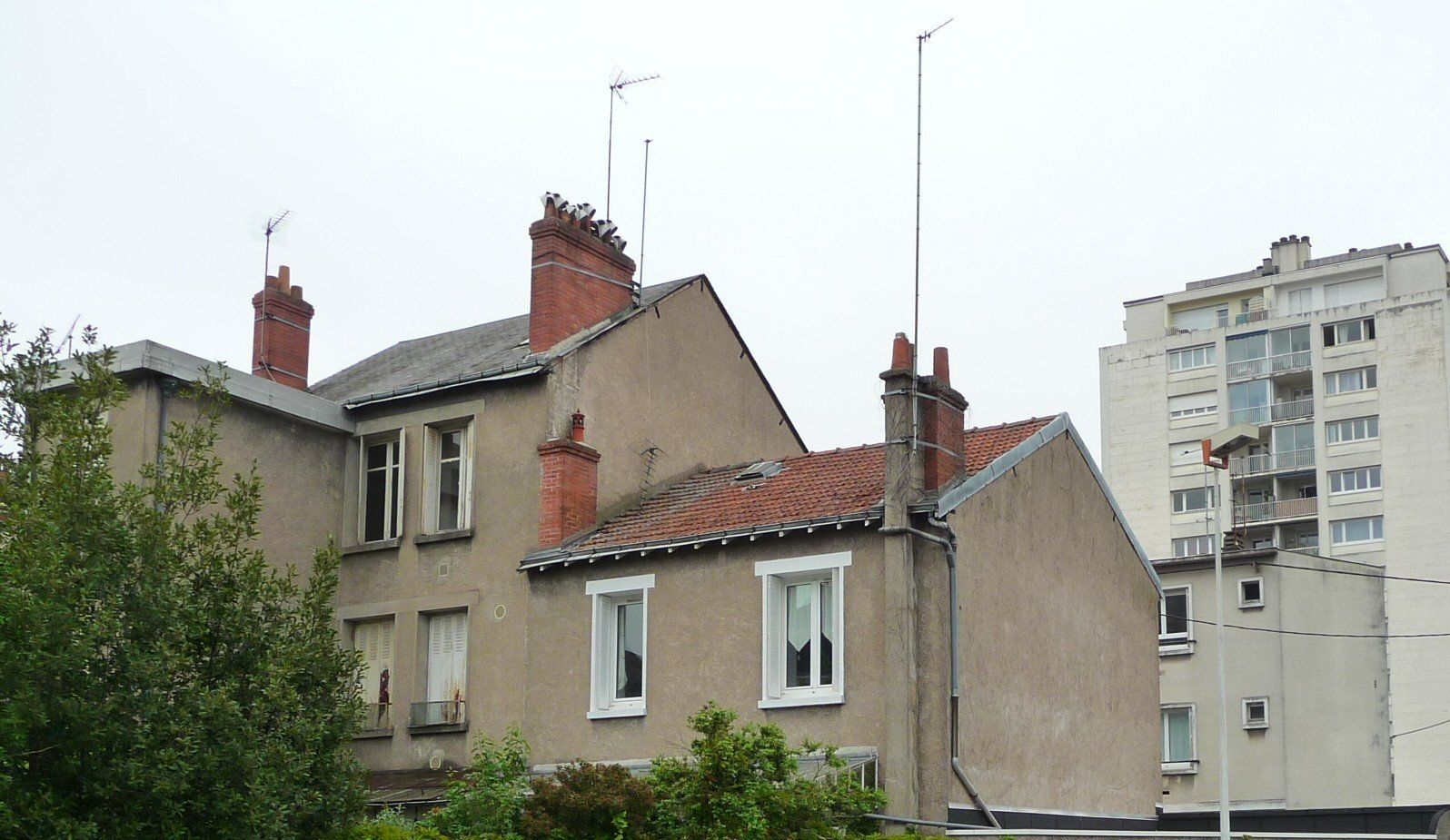 Avant la surélévation