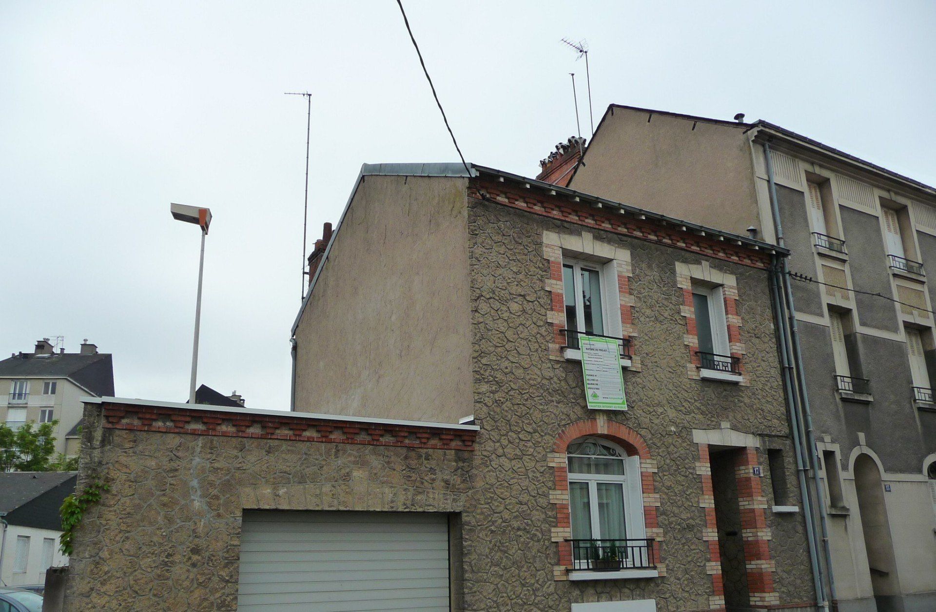 Maison avant surélévation