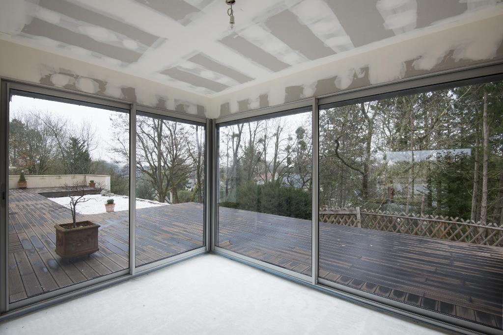 Installation baie vitrée